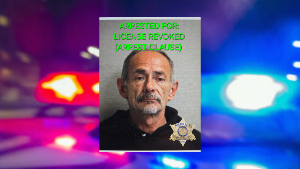 Detención de Conductor con Licencia Revocada en el Condado de Chaves