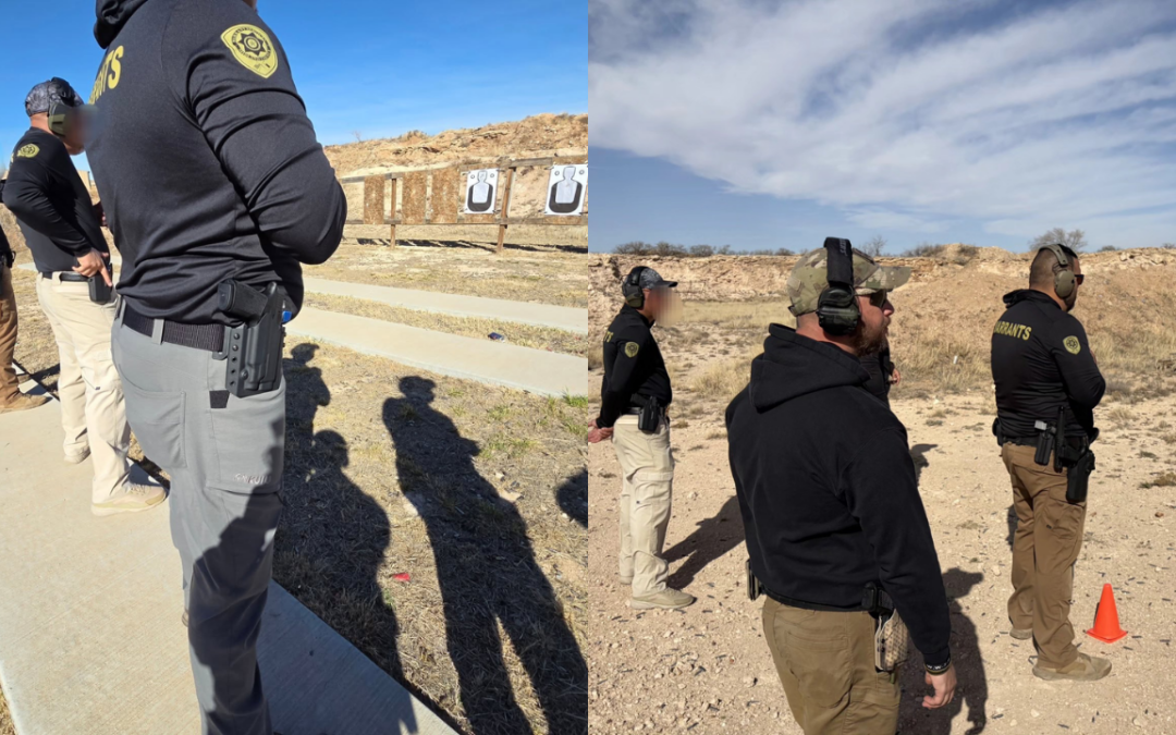 Entrenamiento con Armas de Fuego de Oficiales del Condado de Midland Refuerza la Seguridad Pública