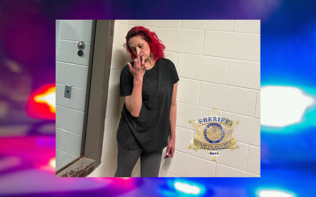 Mujer Arrestada por Violencia Doméstica en el Condado de Chaves