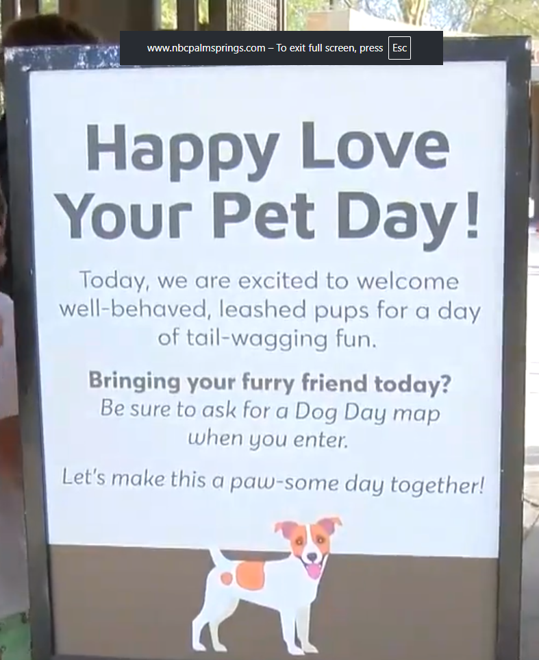 Celebra el Día de Amar a Tu Mascota en el evento ‘Dog Days at the Zoo’ del Living Desert