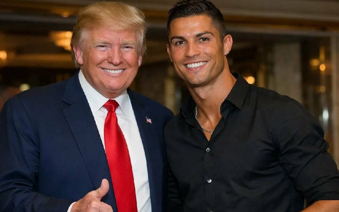 Donald Trump invita a Cristiano Ronaldo a unirse a la MLS junto a Messi