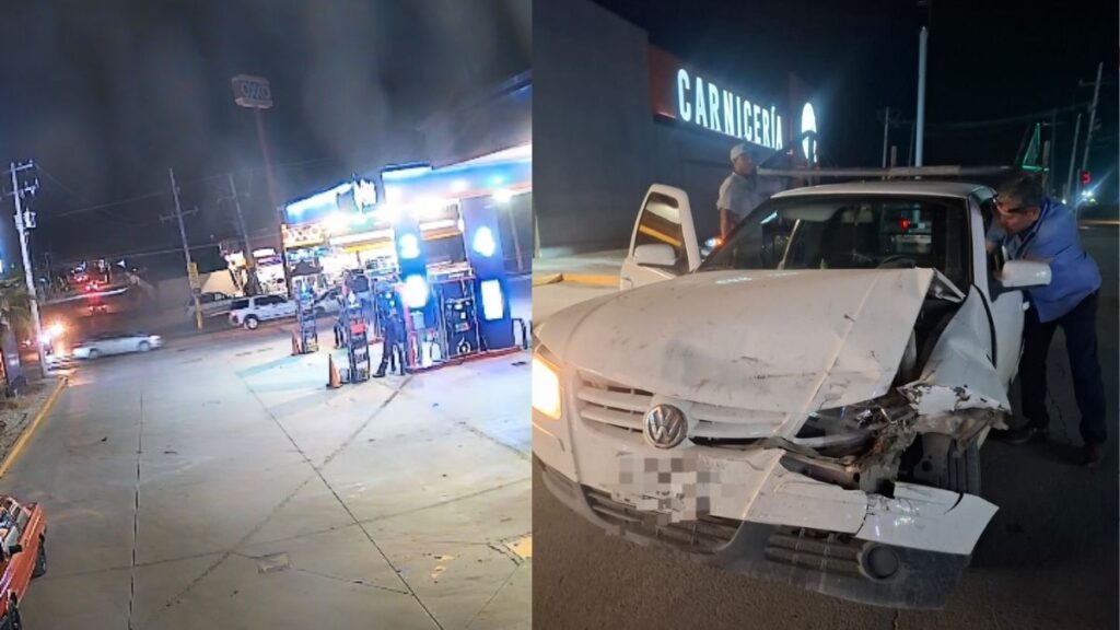 ¡Increíble! Choque Frontal Captado por Cámara de Seguridad en Torreón