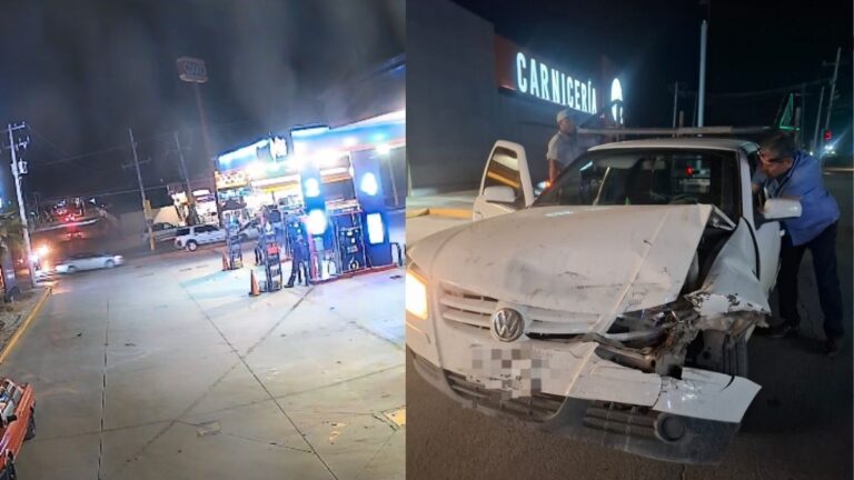 ¡Increíble! Choque Frontal Captado por Cámara de Seguridad en Torreón