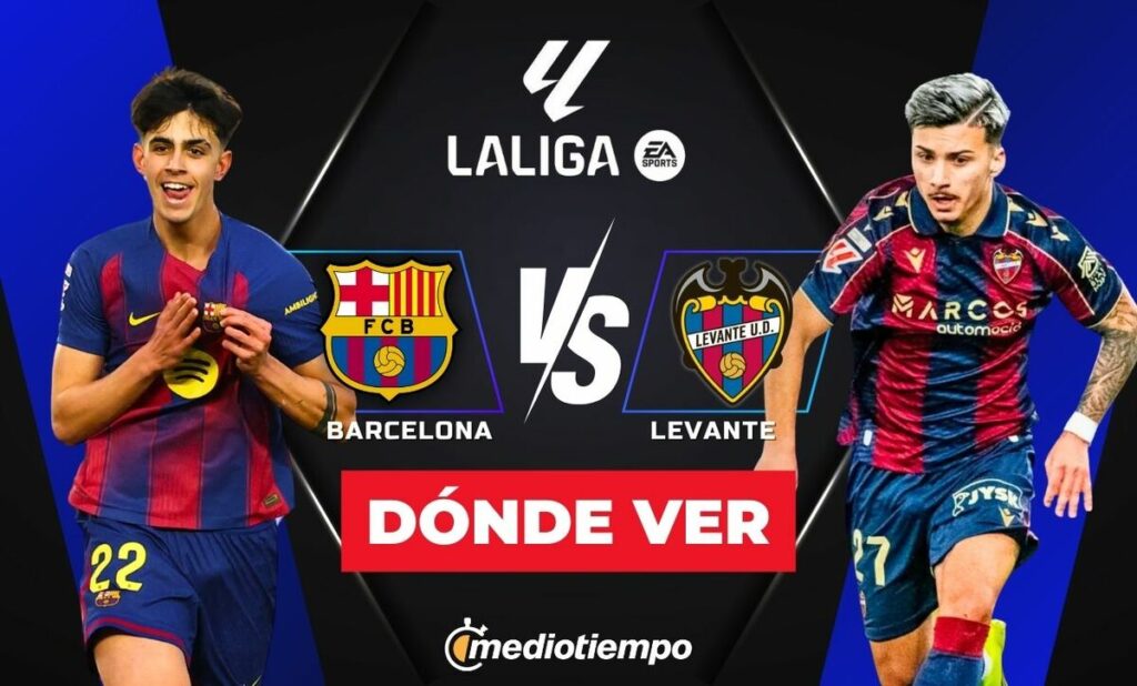 Barcelona vs Levante: Hora y Dónde VER el Partido de LaLiga HOY 2026