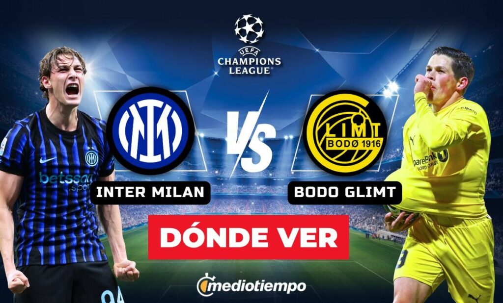 Inter de Milan vs. Bodo/Glimt: Horario y dónde ver EN VIVO el partido de los playoffs de la Champions League 2026