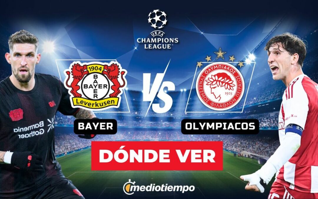 Bayer Leverkusen vs. Olympiacos: Guía para seguir EN VIVO el partido de playoffs de Champions League 2026