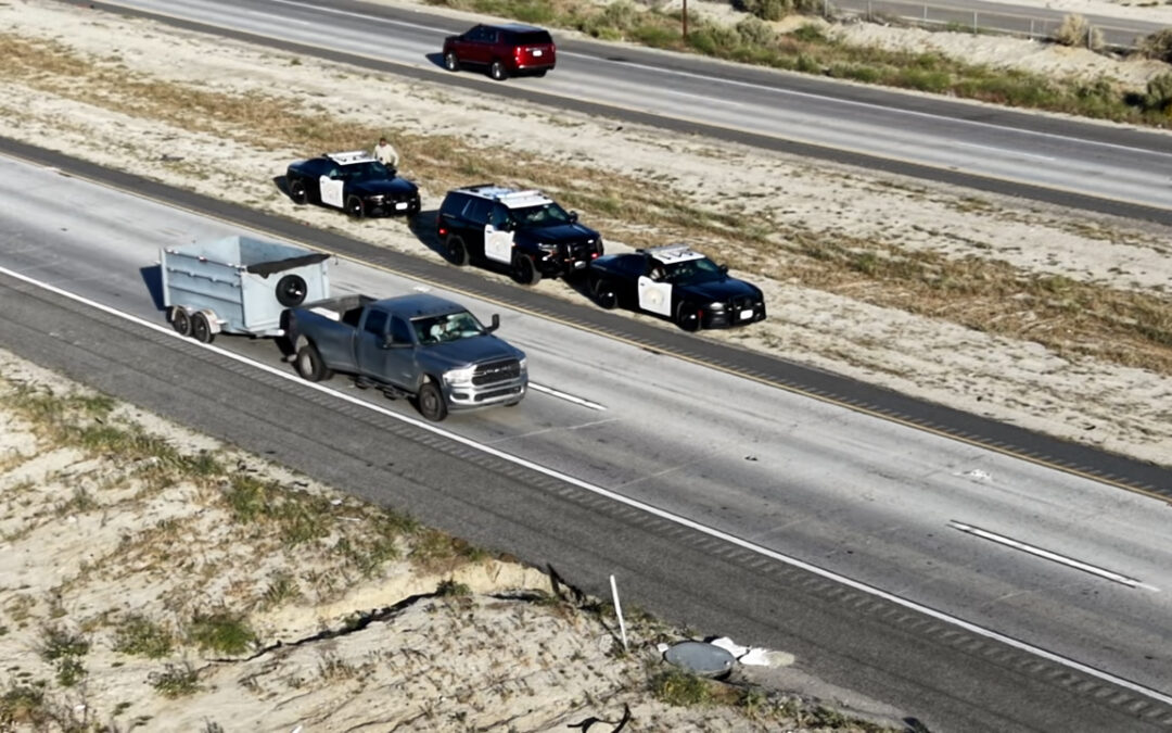 Accidente I-10: Conductor en sentido contrario fallece tras choque frontal cerca de Dillon Road