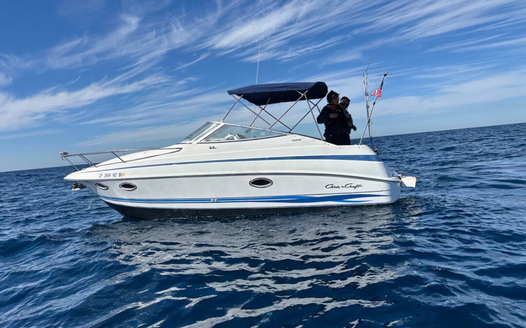 Guardia Costera Intercepta Cinco Embarcaciones de Contrabando Cerca de San Clemente