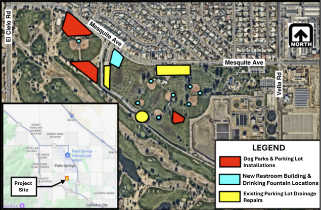 Mejoras de $7.5 Millones en Demuth Park de Palm Springs Comienzan Este Lunes