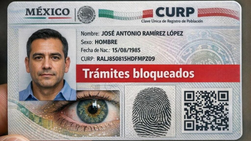 Impacto de la CURP Biométrica: Trámites que Pueden Bloquearse en 2026