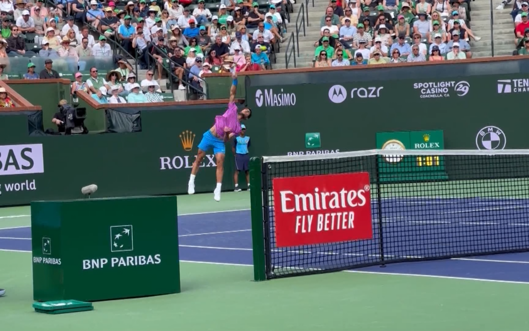 ¡El BNP Paribas Open 2023 en Indian Wells: Comienza la Competencia de Tenis Élite!