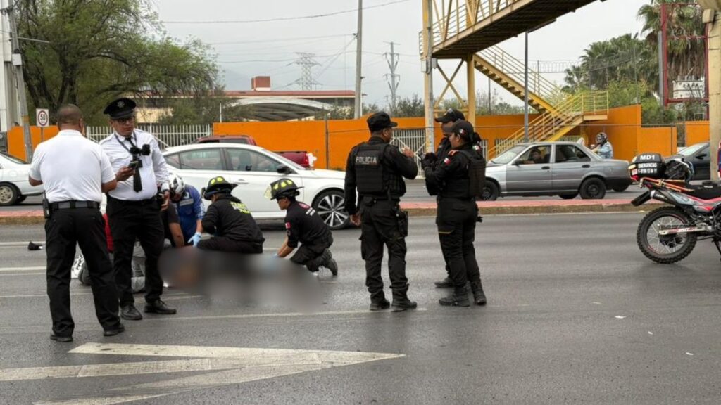 Accidente en Garza Sada: Hombre atropeado al cruzar corriendo