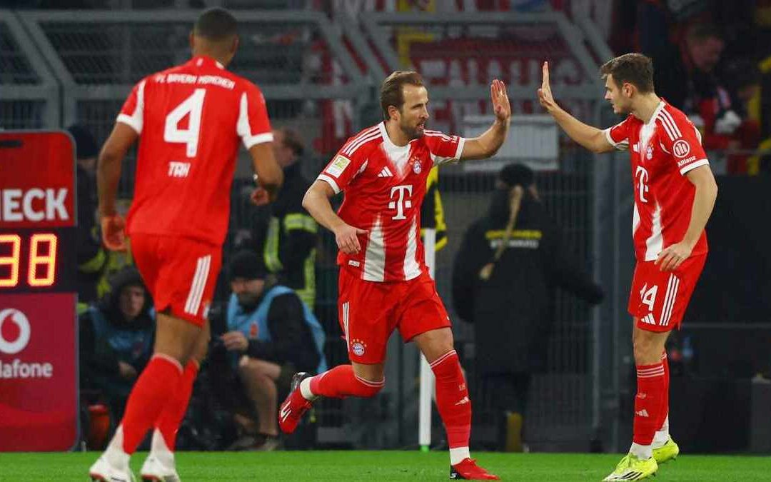 Bayern Múnich Consigue una Épica Remontada Contra Borussia Dortmund en el Clásico de Alemania