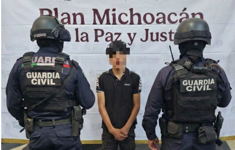 Detención de Menor Presuntamente Implicado en Actos Violentos Tras la Muerte de ‘El Mencho’