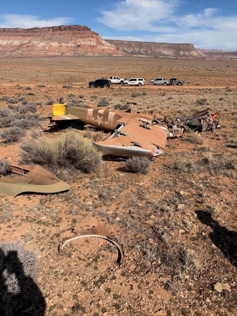 Accidente fatal: Una avioneta se estrella en la frontera de Utah dejando una víctima