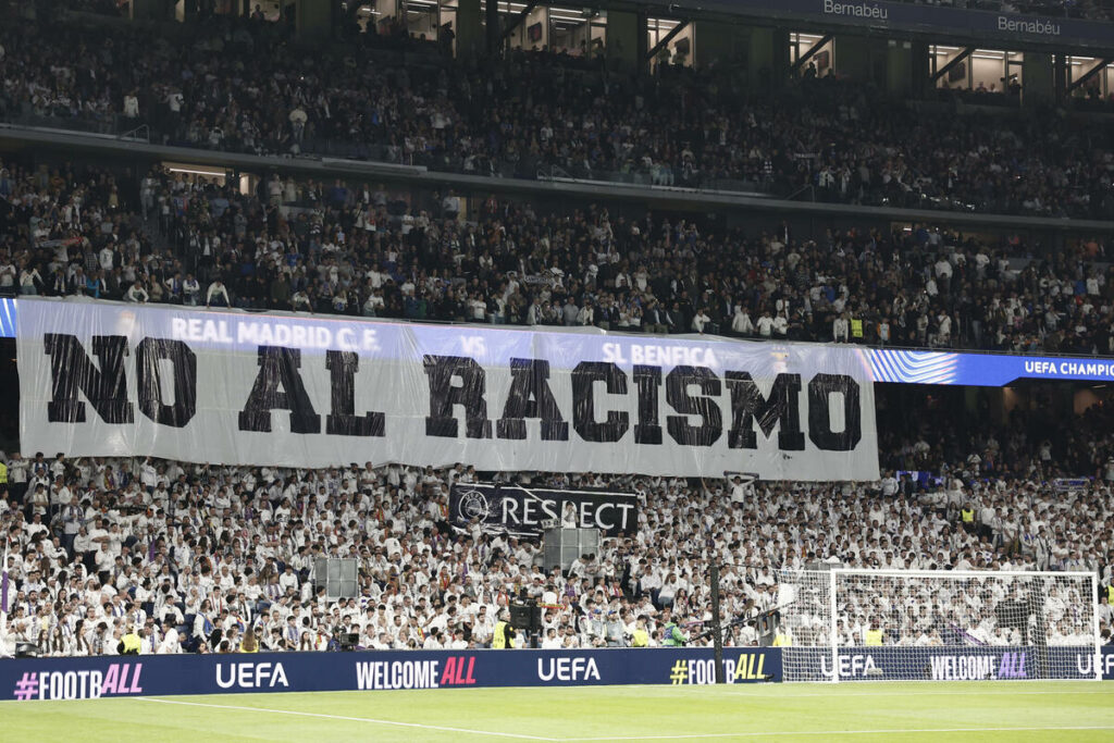 La UEFA impone sanciones al Real Madrid por racismo en el fútbol