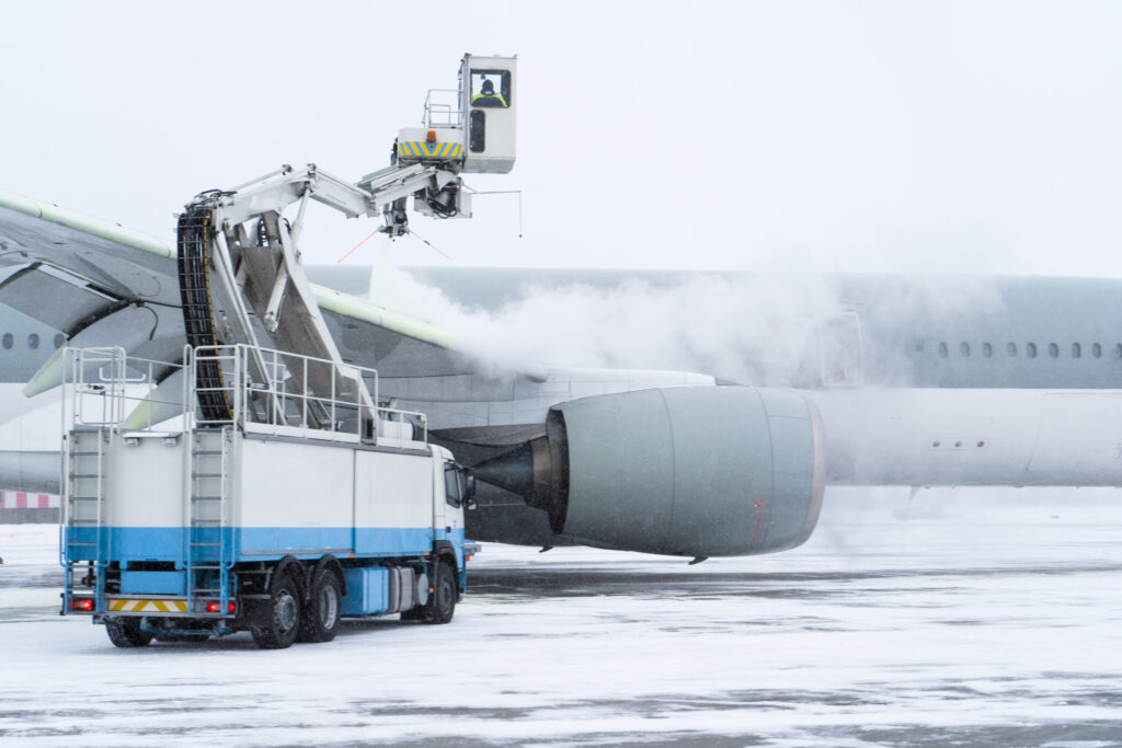 Incidente en DIA: Avión de United Airlines choca con camión de deshielo durante tormenta de nieve