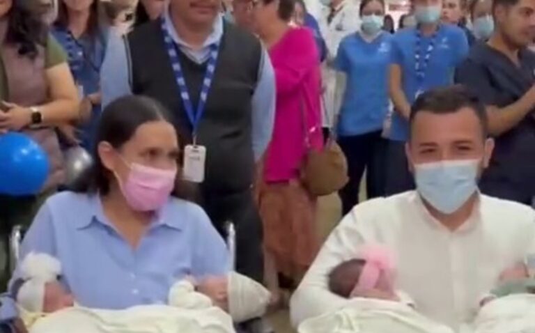 Cuatrillizos Regresan a Casa en Zapopan Tras Dos Meses de Observación Médica