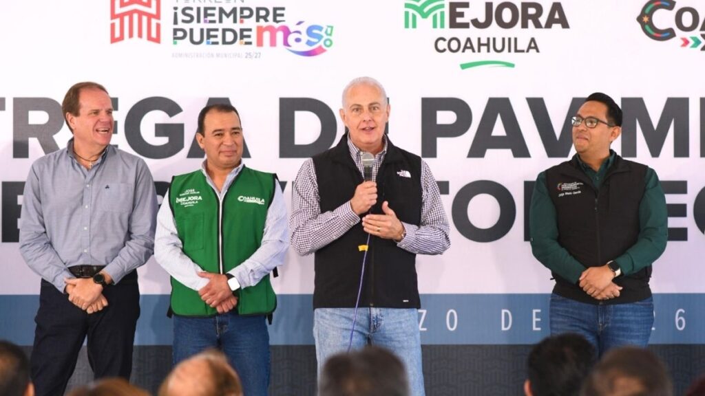 Román Alberto Cepeda González Inaugura la Pavimentación del Bulevar Torreón 2000 y Prolongación Juárez