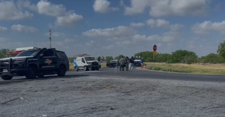 Cierre vial en Edcouch tras un accidente en la intersección de FM 1925 y FM 1015
