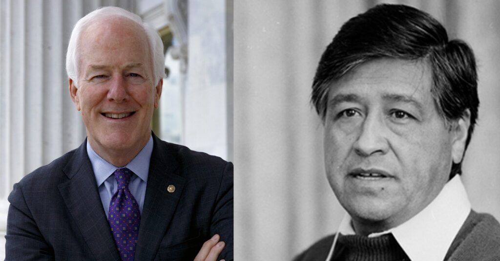 Propuesta de Ley: Senador Cornyn busca eliminar Monumento Nacional a César Chávez en California