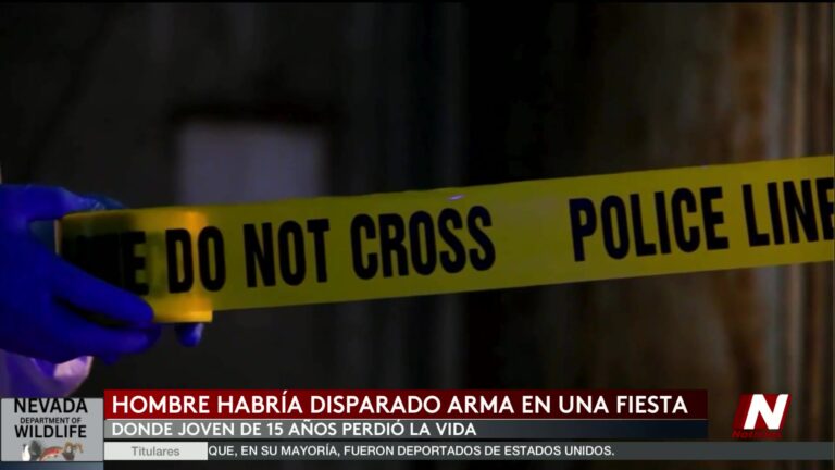 Tiroteo: Tragedia En Reno deja a Adolescente Asesinada
