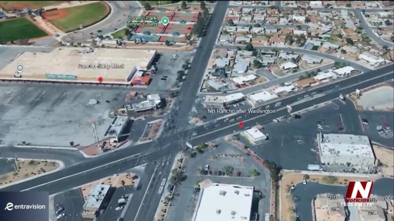 Accidente de Fuga en Las Vegas: Peatón Fallece en Choque Impactante