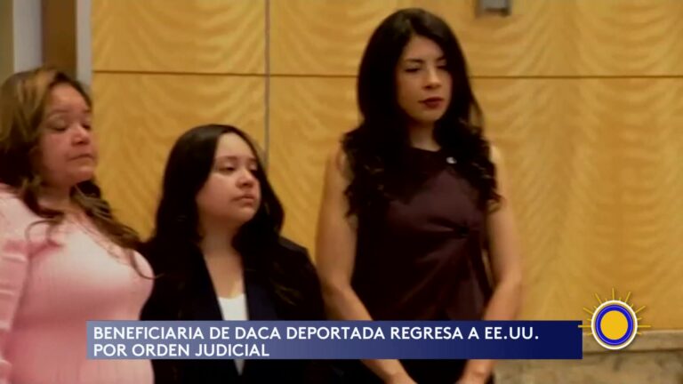 Regreso De Beneficiaria De DACA Tras Deportación Errónea