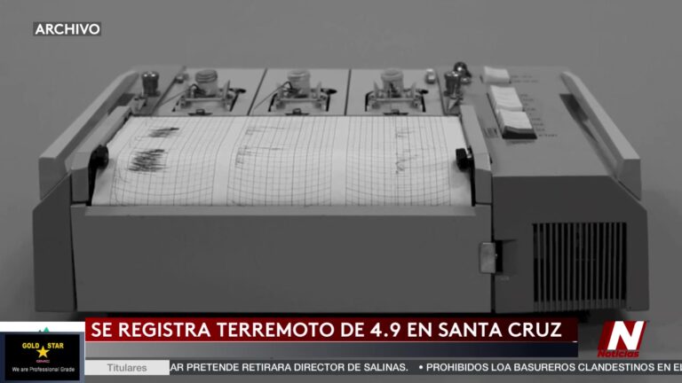 Sismo de 4.9 Sacude Santa Cruz: Alertas Sísmicas en Acción