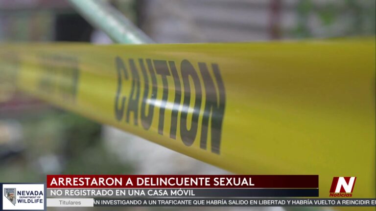 Delincuente sexual arrestado tras denuncia ciudadana: cae prófugo de nivel 3 en Fernley