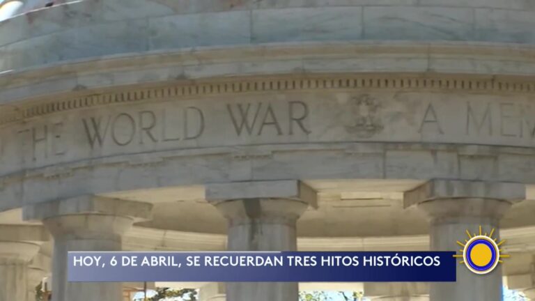 Un Día Como Hoy: Hitos En La Historia