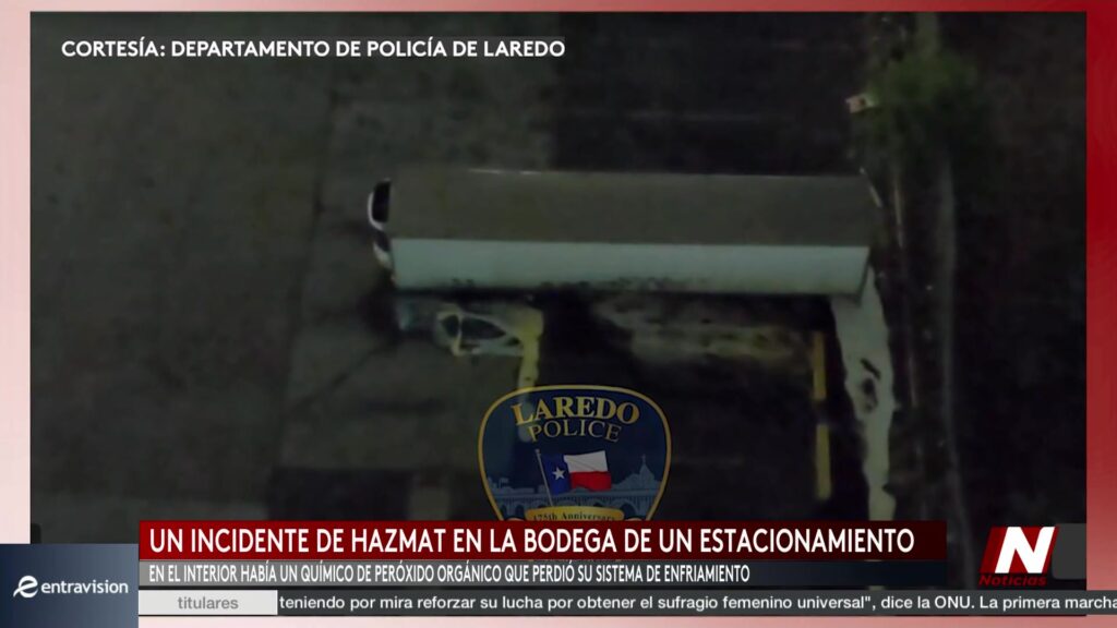 Fuga Química en Laredo: Alerta en Almacén Industrial
