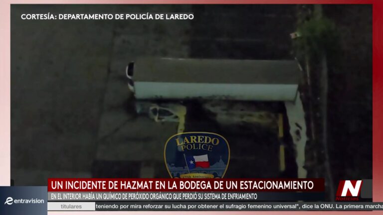 Fuga Química en Laredo: Alerta en Almacén Industrial