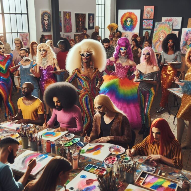 La Experiencia de Pintura con Drag Queens en Reno