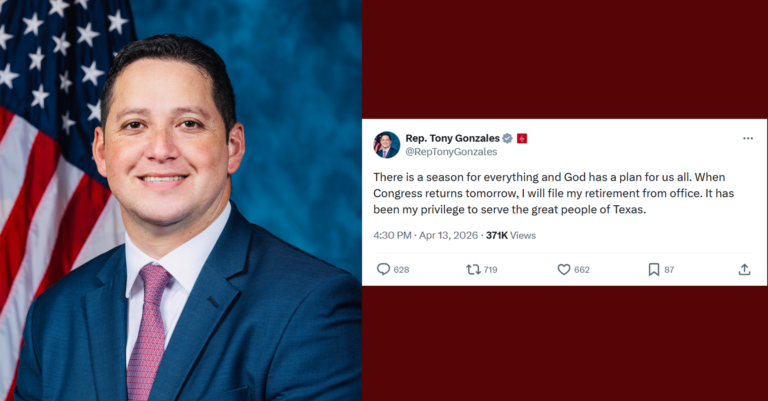 Tony Gonzales Anuncia Retiro del Congreso de Texas en Medio de Acusaciones Controversiales