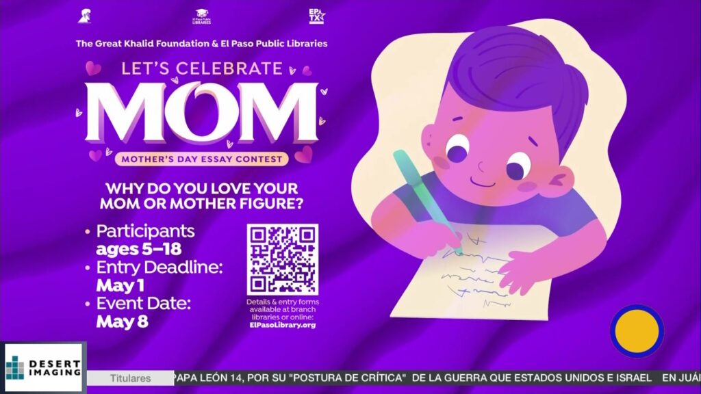 Concurso de Ensayos en El Paso Celebra las Figuras Maternas para Jóvenes Escritores