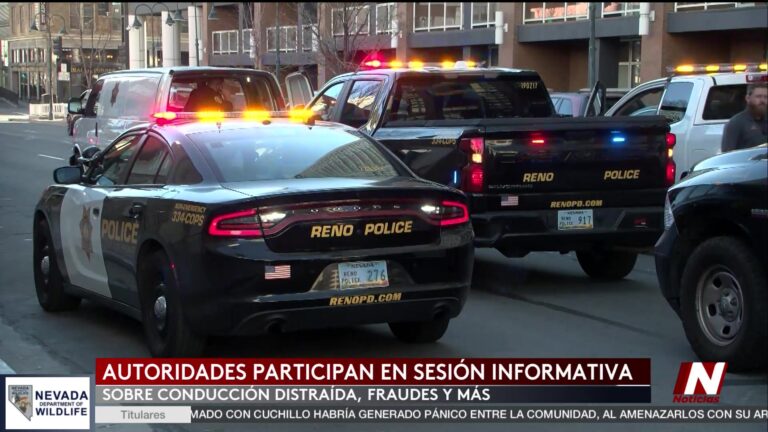 Reno Intensifica Concientización Sobre Conducción Distraída