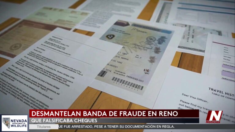 Desmantelada una red de fraude: 4 detenidos en una operación contra el robo de identidad en Reno