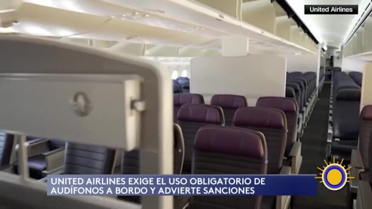Un Viaje Más Silencioso: United Airlines Obliga al Uso de Audífonos