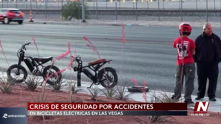 Aumentan los Accidentes en Bicicletas Eléctricas Cerca del Aeropuerto de Las Vegas
