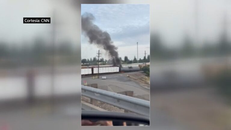 Descarrilamiento de Tren Causa Incendio y Emergencia en Roseville