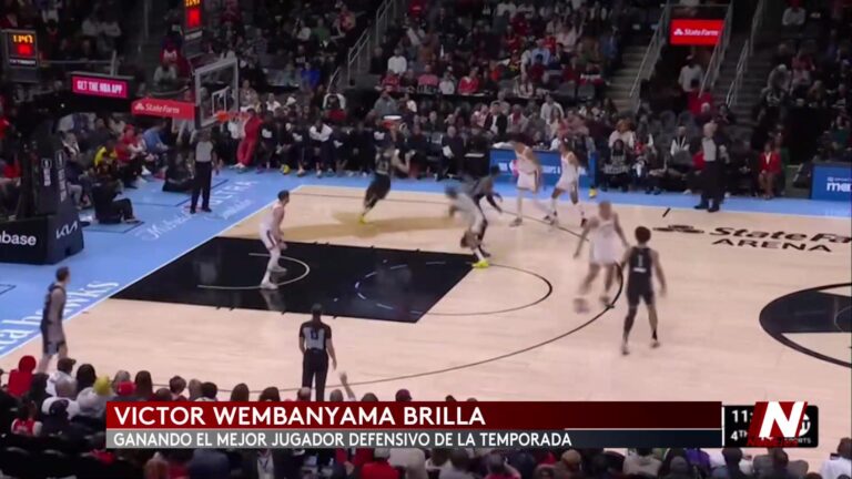 Victor Wembanyama Hace Historia Como Jugador Defensivo Del Año En La NBA