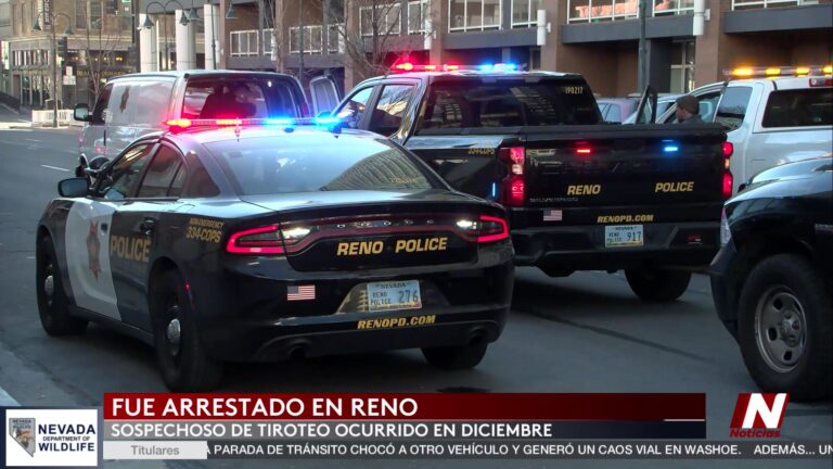 Arrestado tras 4 meses de búsqueda: 3 heridos en tiroteo de Reno