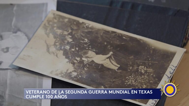 Héroe de Guerra Mundial Celebra 100 Años en Gatesville Texas