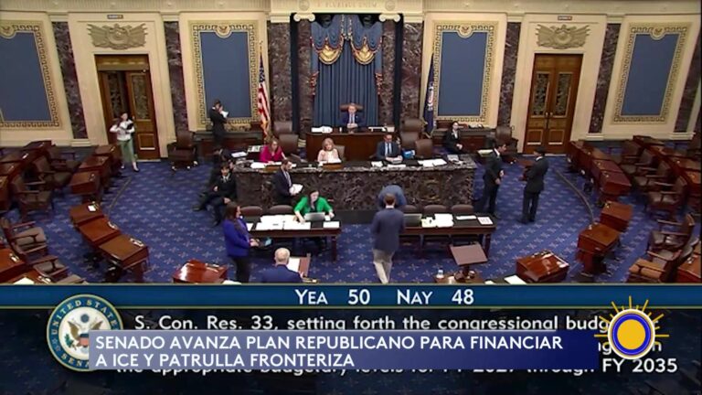 Senado Avanza Presupuesto Para ICE Y Patrulla Fronteriza En Medio De Disputas Políticas
