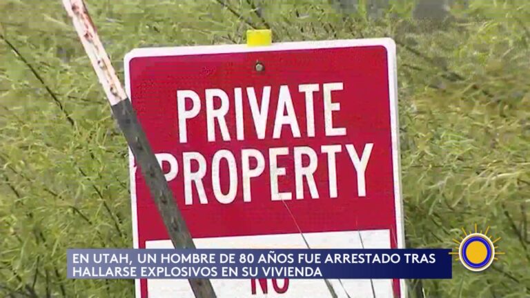 Alerta En Utah: Incautan Dinamita De Décadas En Casa De Octogenario