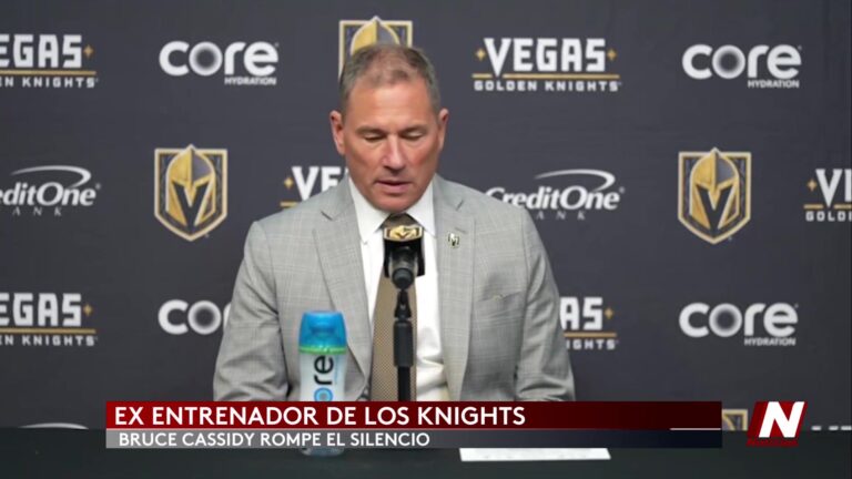 Busc Cassidi Explica Su Salida De Golden Knights Y Ya Analiza Nuevos Retos