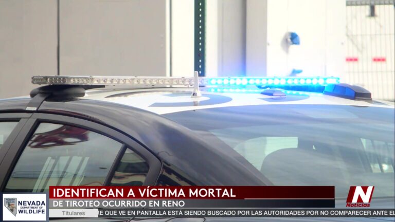 Homicidio fatal: Una víctima identificada en tiroteo de Reno