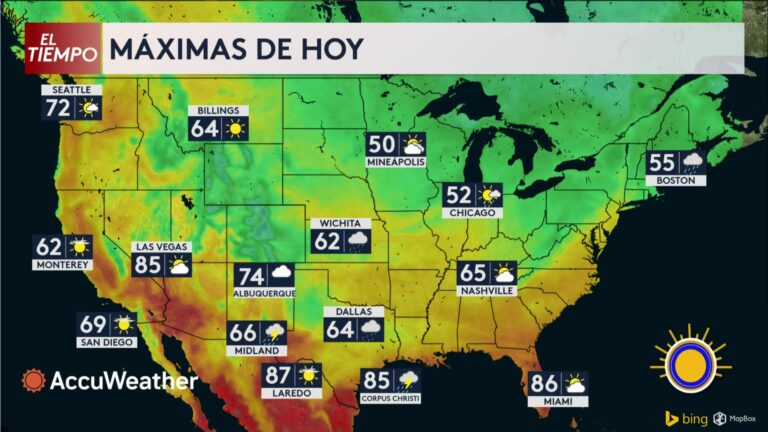 Pronóstico Del Clima Para El Fin De Semana: Lluvias Y Bajas Temperaturas En El Sur De EE.UU.