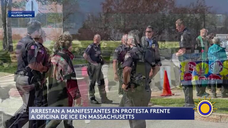 Protesta ICE: Protesta Y Arrestos Frente A ICE En Massachusetts